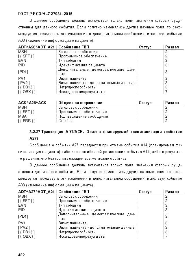 ГОСТ Р ИСО/HL 7 27931-2015, страница 429